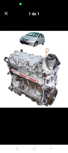 Motor do Honda fit 1.4 ou carro inteiro