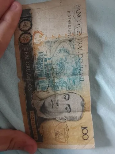 Vendo 100 cruzados de colecionador. abaixo do preço de mercado!