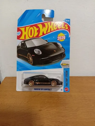 Hot Wheels Porsche 911 Preta