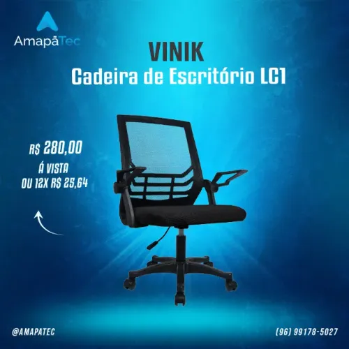 Cadeira Escritorio Lc1 Vinik