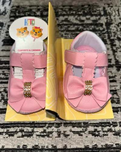 Sapatilha de luxo infantil menina