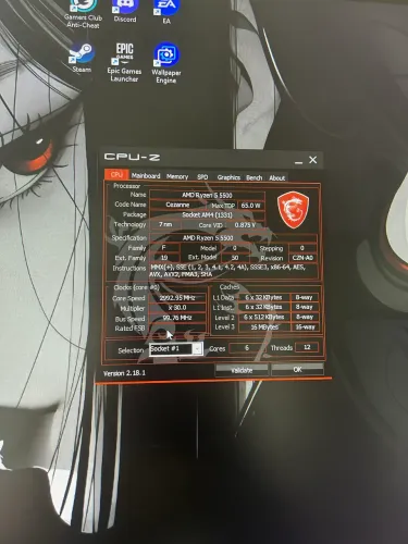 Kit ryzen 5500 + 16GB RAM DD4 2666mhz