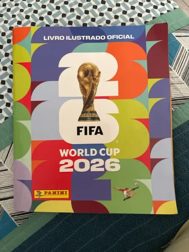 Álbum da Copa 2026 com uma Legend 2022