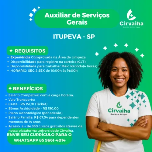 AUXILIAR DE LIMPEZA