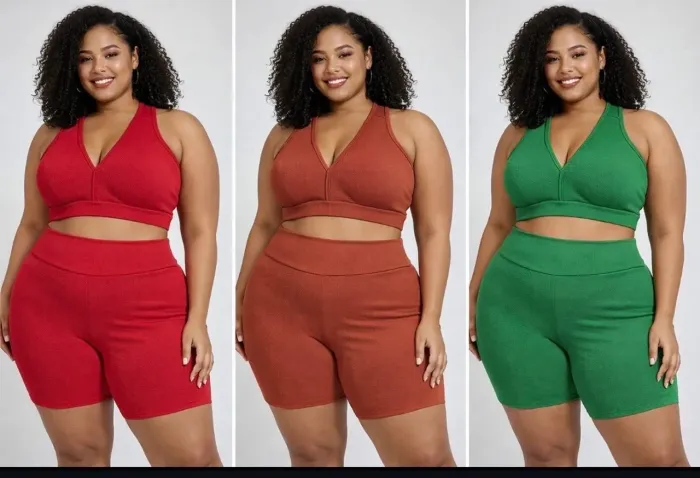 Roupas Fitness Plus Size