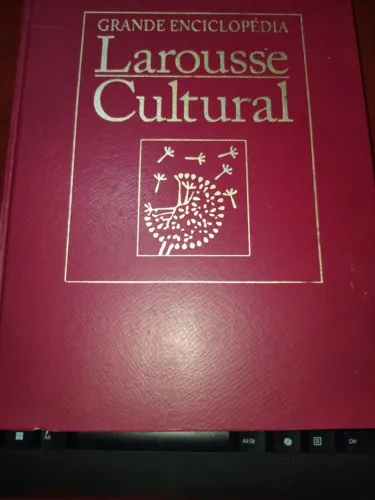 Grande Enciclopédia Larousse cultural 24 volumes completa semi nova