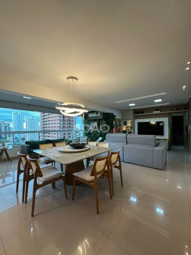 Apartamento Mobiliado de Alto Padrão com 137m² e 3 Suítes no Setor Bueno Apartamento com 3