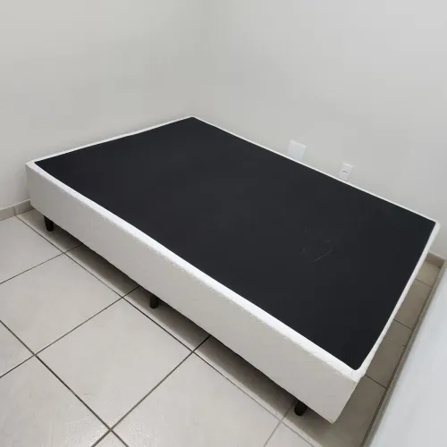Base cama box casal Diamond Blue Gazin 