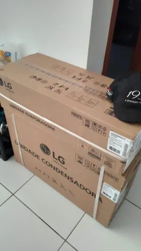 Ar condicionado LG dual inverter 9000 BTUs split c/ wi-fi 