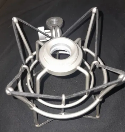 Suporte aranha microfone condessador Shockmount metal hook