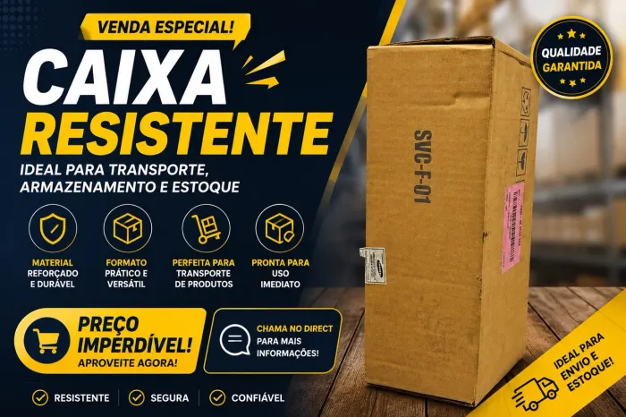 Caixa para guardar ou enviar encomendas, 10 unidades 