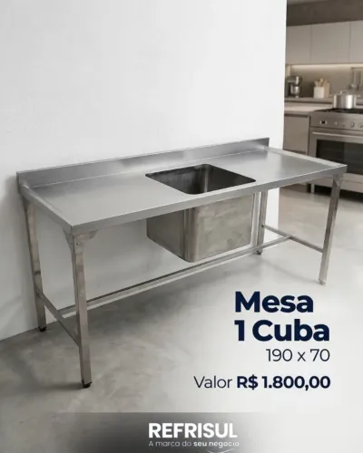 Mesa uma Cuba 