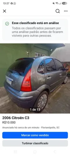 Citroen C3 Exclus./excl.solaris 1.6 Flex 16V MEC 2006
