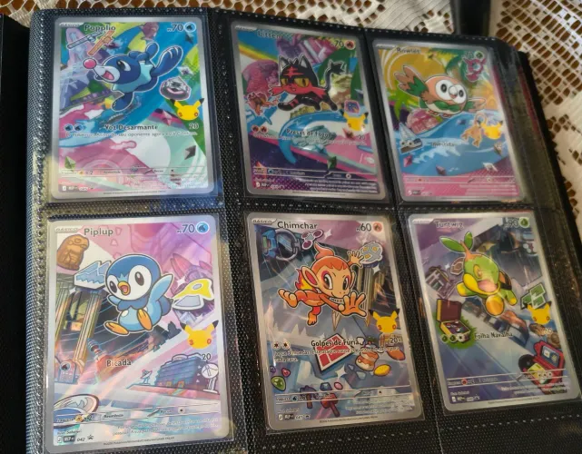 Iniciais de sinnoh e Inicias de Alola 
