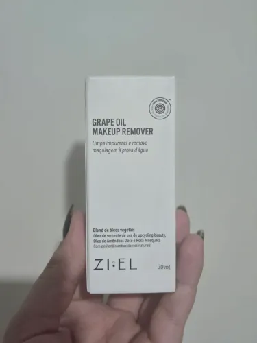 Óleo Removedor De Maquiagem De Uva 30ml - Zi-el