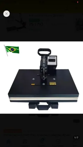Prensa térmica sublimação 40X60 Usado