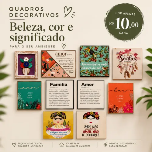 Quadros lindos