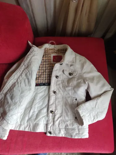 Jaqueta Fem. Tam. M - Off White "Jeans" forrada