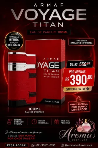 Perfume Armaf Voyage Titan EDP 100ml