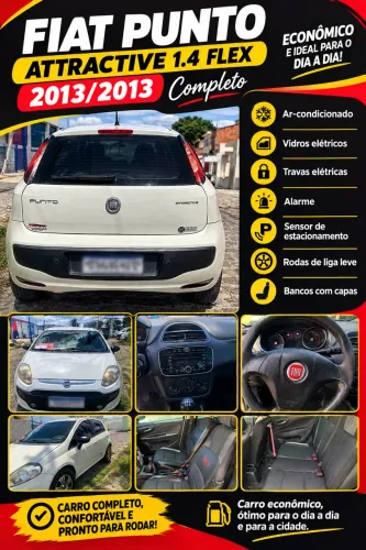 Fiat Punto Attractive 1.4 Fire Flex 8V 5P 2013
