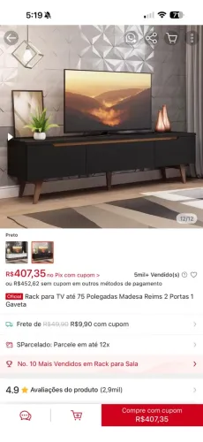 Rack para sala