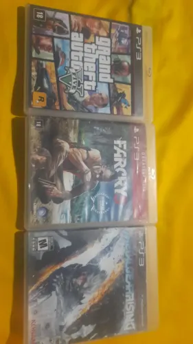 3 jogos de Playstation 3
