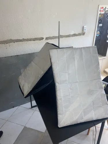 Duas soft box 