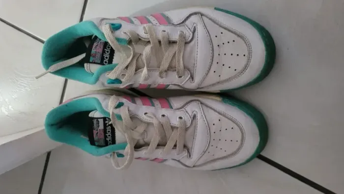 adidas Rivalry Low "White Bliss Pink Mint Rush"