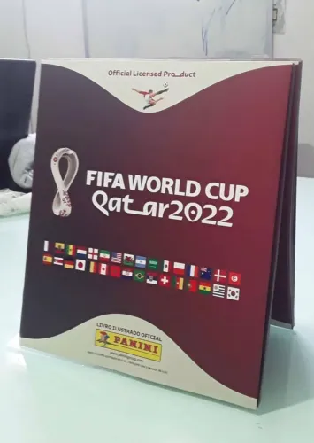 Álbum copa 2022 novíssimo capa mole 