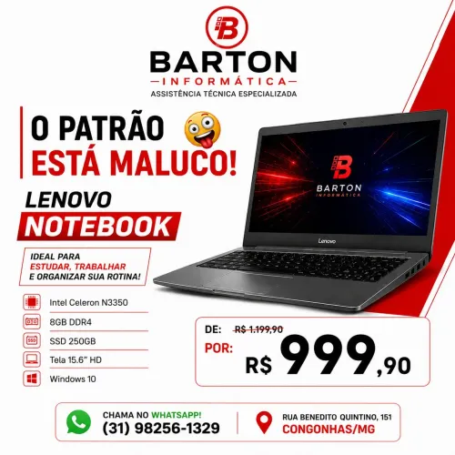 Notebook lenovo