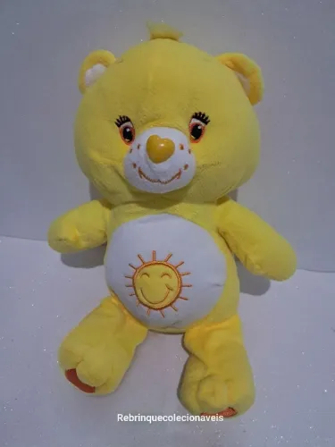 Pelúcia Ursinhos carinhosos Amarelo 30cm