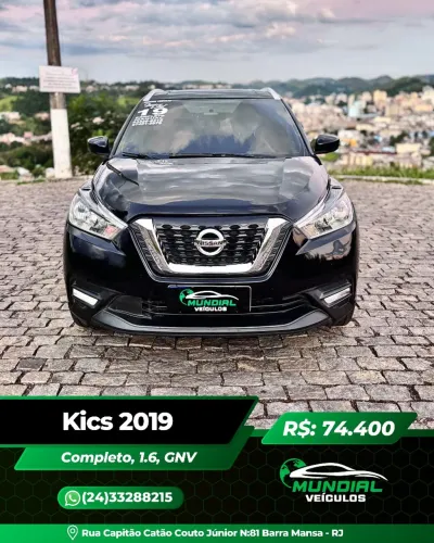 Nissan Kicks S 1.6 16V Flexstar 5P Mec. 2019