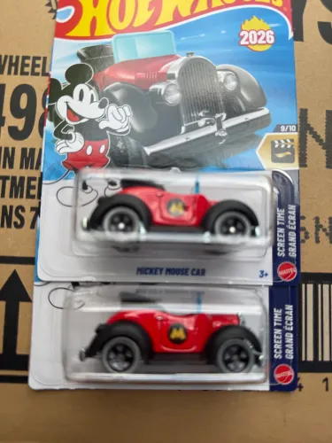 Hotwheels Mickey Mouse