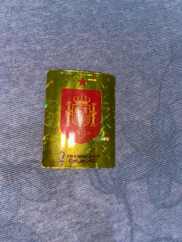 Vendo figurinha brilhante da Copa do mundo de 2022 da seleção Espanhola , 95 reais