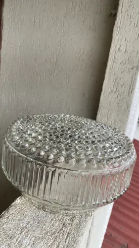 RELI?QUIA COM MAIS DE 50 ANOS | CÚPULA DE LUSTRE EM CRISTAL