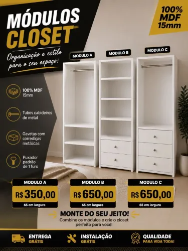 Closet mdf 