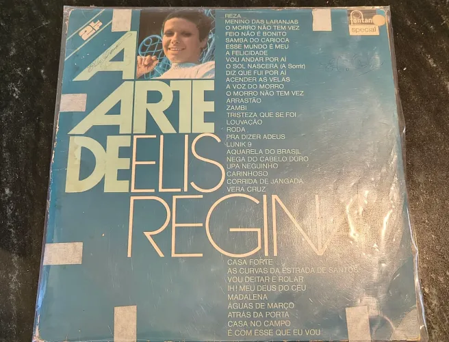 LP A Arte de Elis Regina Duplo Raro