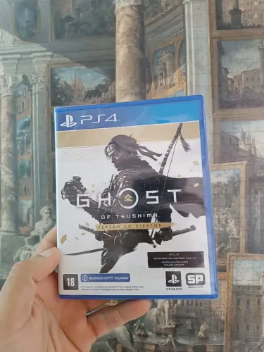 Ghost of Tsushima - Versão do Diretor (Novo/Lacrado) - Jogo para PS4, Compatível com PS5