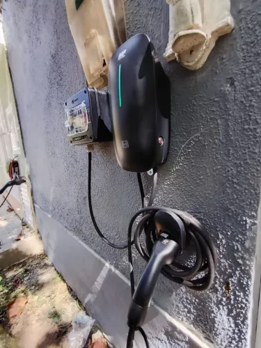 Instalação de Wallbox e Tomada 220V para Carregador Portátil<br>