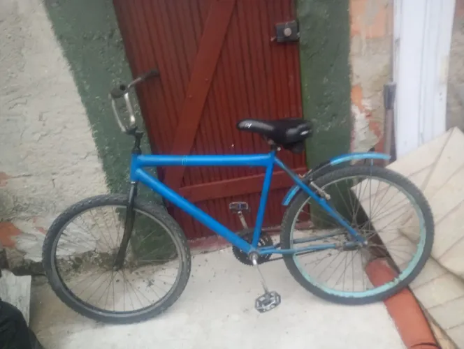 Bicicleta freio contra pedal