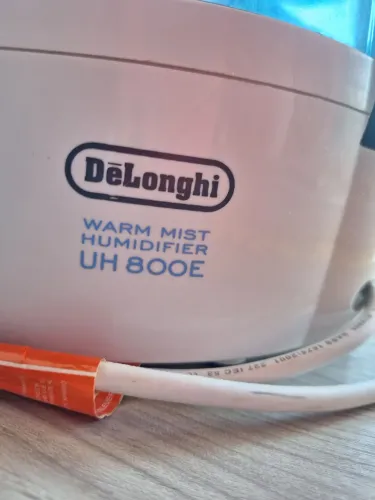 UMIDIFICADOR DE AR delonghi warm mist humidifier uh 800e