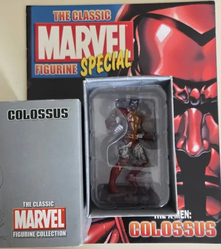 Colossus X-Men Marvel Miniatura Chumbo Especial Eaglemoss