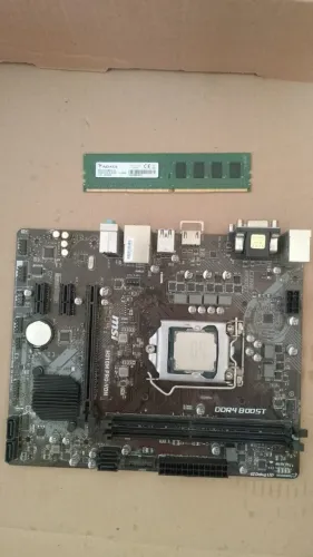 Placa MBOARD com processador i3 9100F ZAP : *