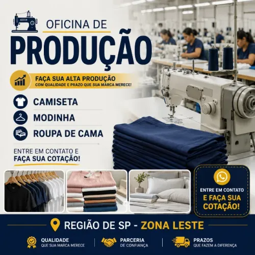 Oficina de Alta Produção Para Serviços tercerizados