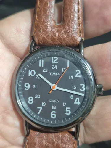 Relógio TIMEX WEEKENDER INDIGLO  ANALÓGICO  À QUARTZ