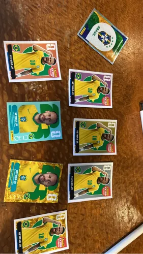 Vendo pack de figurinhas da copa NEYMAR