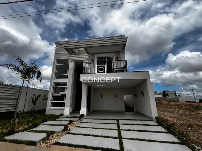 Sobrado semi mobiliado alto padrão 3 suítes piscina hidromassagem 226m² Brisas Horizontal