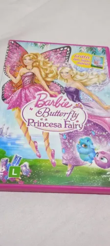 DVD Original Barbie Butterfly e a Princesa Fairy