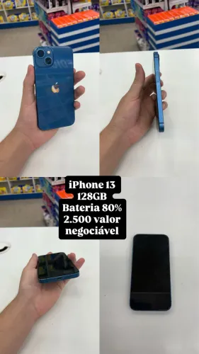 iPhone 13 azul 128gb