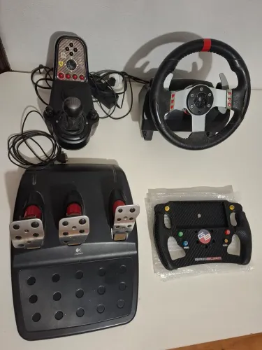 Volante Logitech g27 Usado